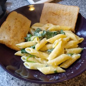 2020-04-30 - Lemon Spinach Parmesan Pasta